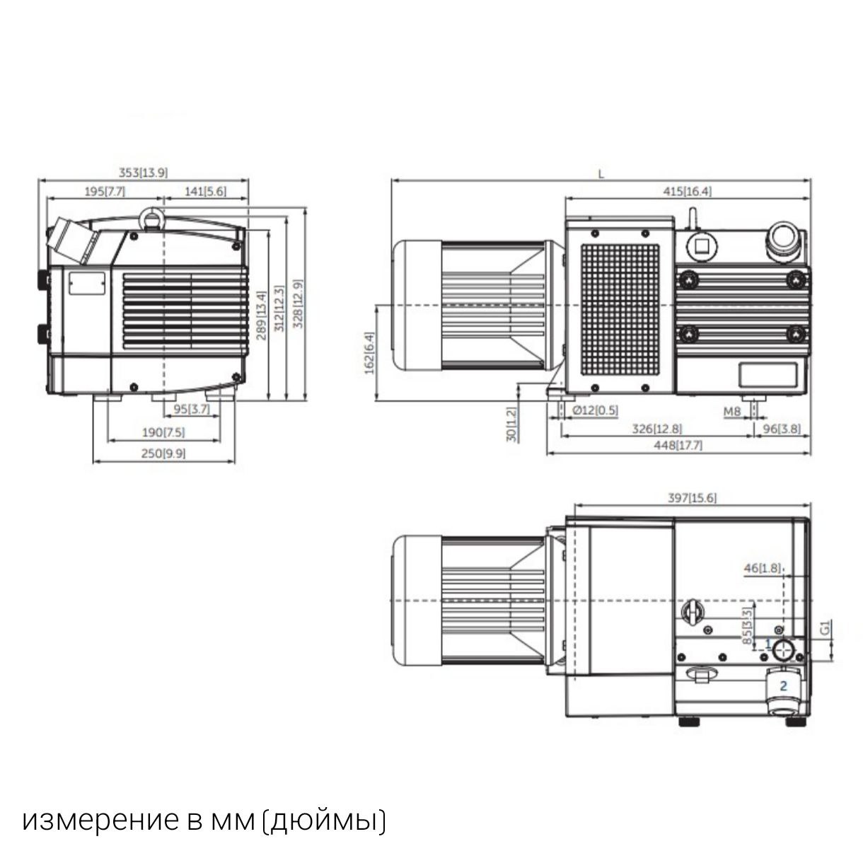 Габаритный чертеж Avior 3.80