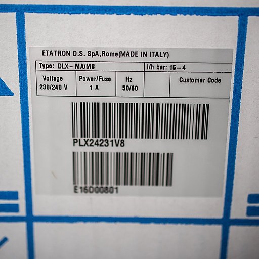 Кодовая маркировка насосов Etatron DLX MA/MB 15-04