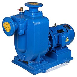 Внешний вид самовсасывающего дренажного насоса 65ZW30-18-4