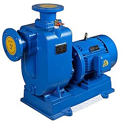 Внешний вид самовсасывающего дренажного насоса 80ZW65-25-7.5