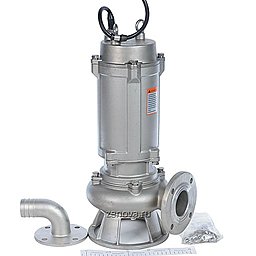 Внешний вид дренажного погружного химического насоса Vetlan 65WQS20-15-2.2-304