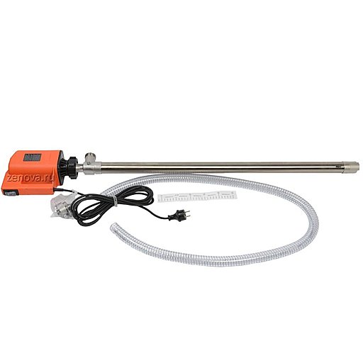 Бочковый насос Cheonsu DR из нержавеющей стали с электродвигателем