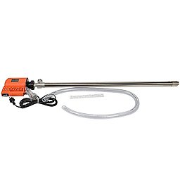 Бочковый насос Cheonsu DR из нержавеющей стали с электродвигателем