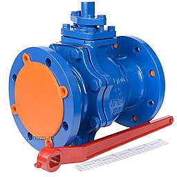 Кран шаровый химический Zenova КШХ 100/16.1