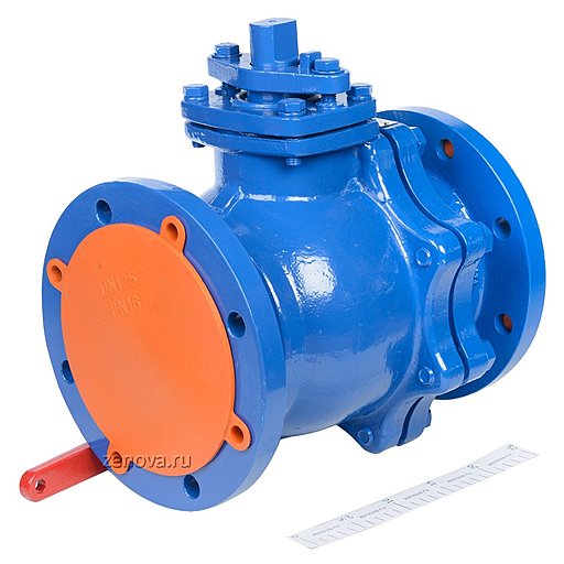 Кран шаровый химический Zenova КШХ 125/16.1