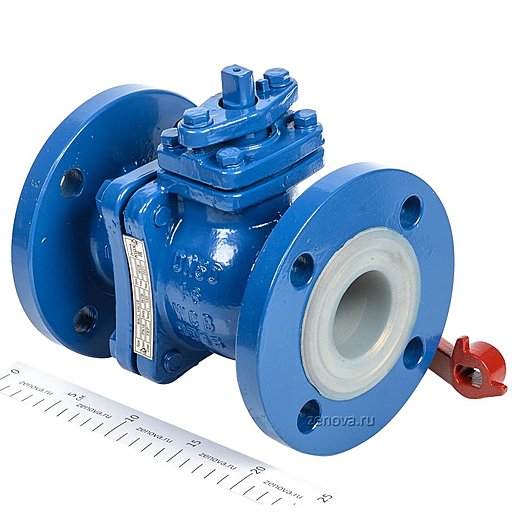 Кран шаровый химический Zenova КШХ 50/16.1