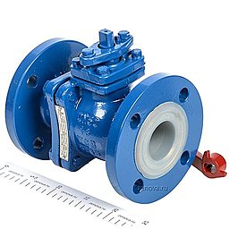 Кран шаровый химический Zenova КШХ 50/16.1