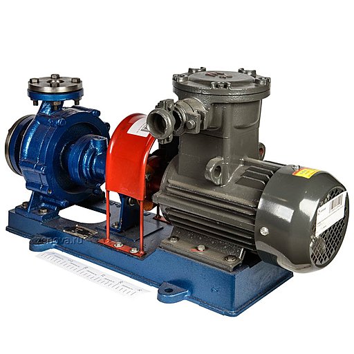 Внешний вид взрывозащищенного центробежного насоса ZY Technology RY 32-32-160_Ex