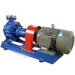 Внешний вид центробежного насоса для горячих масел Vetlan WRY 50-32-200