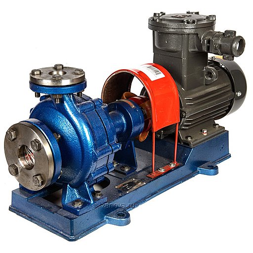 Внешний вид взрывозащищенного центробежного насоса ZY Technology RY 40-25-160_Ex