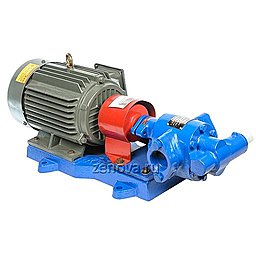 Шестеренный насос для горячих масел Zenova KCB-A 83.3-CCG/0.33/4/C