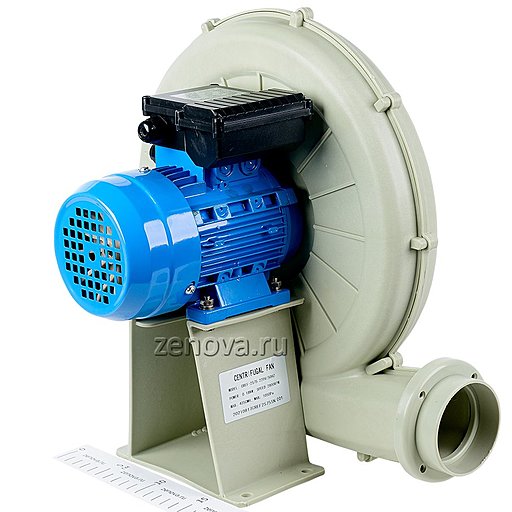 Химический полипропиленовый вентилятор Zenova Fans CRE-F2S-75