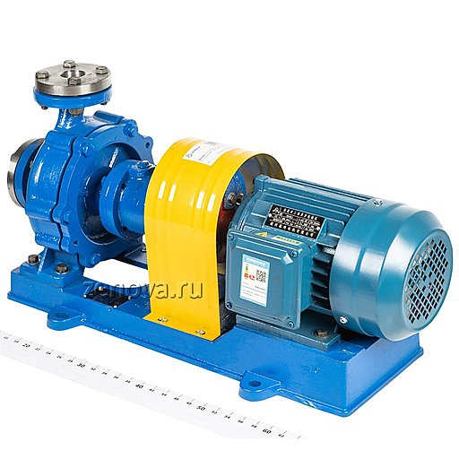 Внешний вид центробежного насоса для горячих масел Vetlan WRY 25-25-160