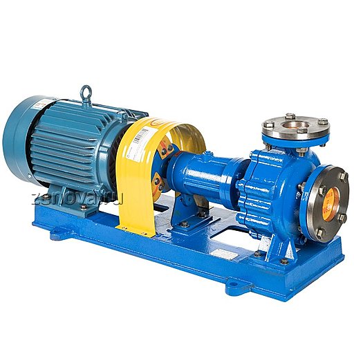 Внешний вид центробежного насоса для горячих масел ZY Technology WRY 65-50-160