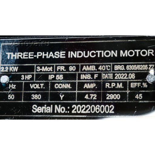 Шильдик модели Zenova CDLF 2-22
