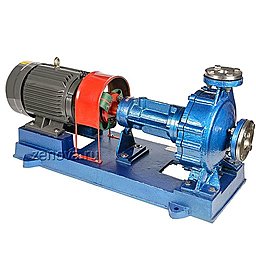 Внешний вид центробежного насоса для горячих масел ZY Technology RY 50-32-250A