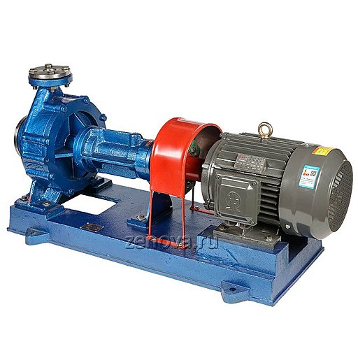 Внешний вид центробежного насоса для горячих масел ZY Technology RY 50-32-250A
