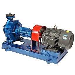 Внешний вид центробежного насоса для горячих масел ZY Technology RY 50-32-250A