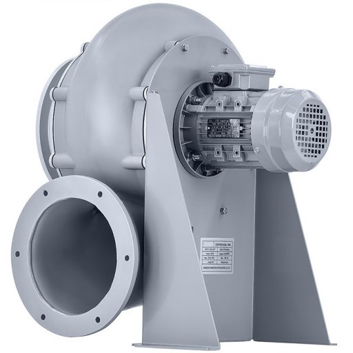 Химический полипропиленовый вентилятор Zenova Fans MPCF-B2S-160