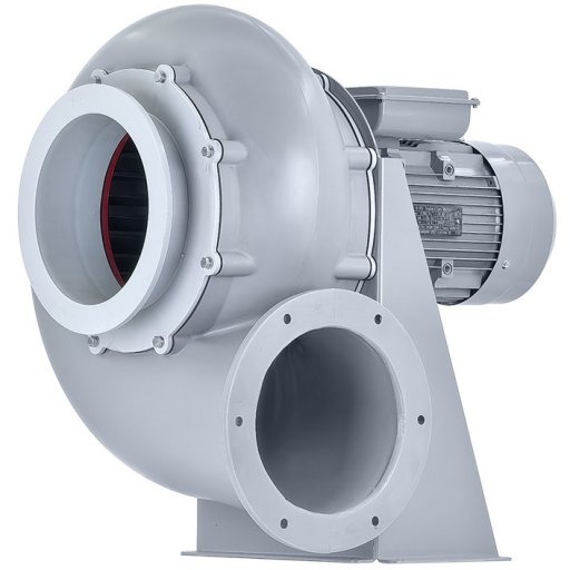 Химический полипропиленовый вентилятор Zenova Fans MPCF-F2S-160