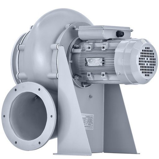 Химический полипропиленовый вентилятор Zenova Fans MPCF-F2S-160