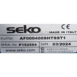 Шильдик модели Duotek AF0400S