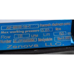 Шильдик модели Vetlan Pneumatic ADP-666120-144-C