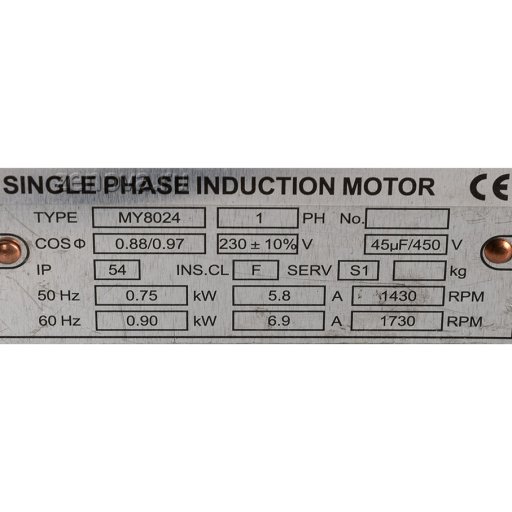 Шильдик насоса Vetlan LT 0025_220