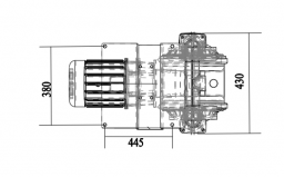 Габариты модели KDP-20AL-SP