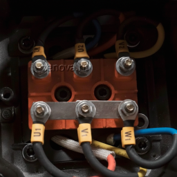 Клеммная коробка пластинчато-роторного вакуумного насоса AiVac ASV-100