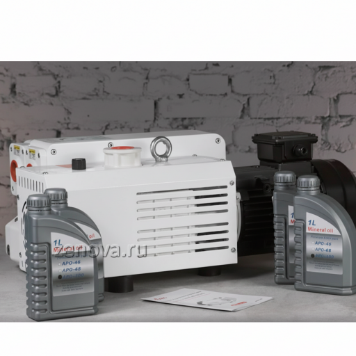 Комплектация пластинчато-роторного вакуумного насоса AiVac ASV-100