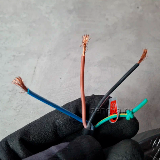 Силовой кабель дренажного погружного химического насоса Vetlan 65WQS20-15-2.2-304