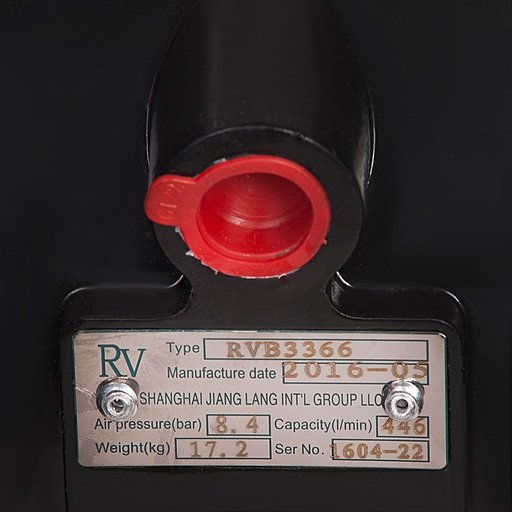 Шильдик модели RV40AL-ST