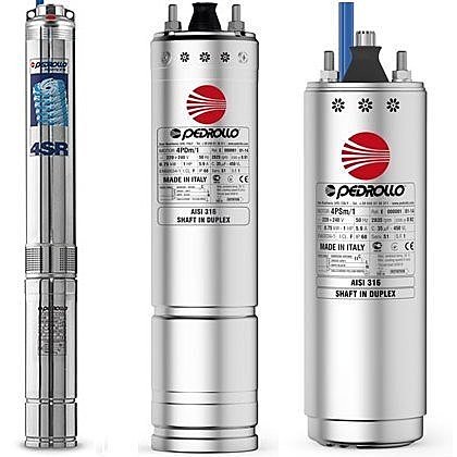 Скважинный насос (без двигателя) Pedrollo 4SR 1/25