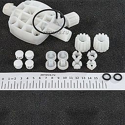 Головка насоса DLX 1-15 л/ч (eONE 20-30), PVDF, CER, VITON