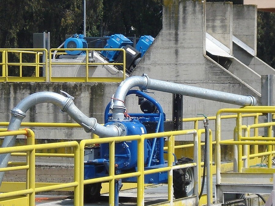 Поверхностный насос для грязной воды 