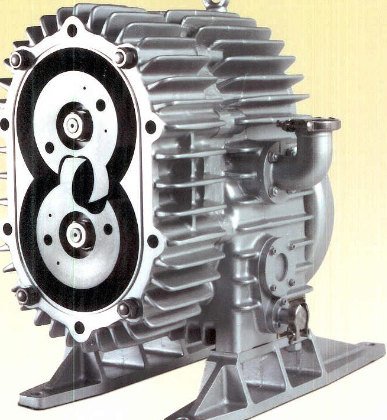 Когтевой компрессор с кулачками нестандартной формы