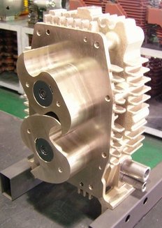 Рабочая часть когтевого компрессора