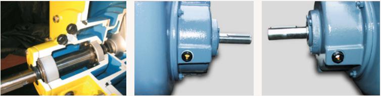 раздельные горловины для заливки масла насосов ST-R