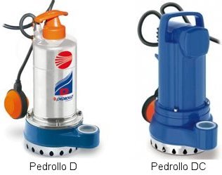 Pedrollo D в сравнении с Pedrollo DC