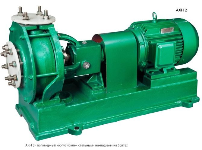 внешний вид насоса АХН 2