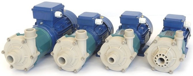 Модельный ряд насосов Argal TMP
