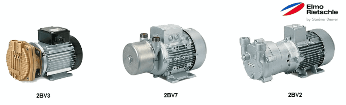 Водокольцевые вакуумные насосы Elmo Rietschle 2BV