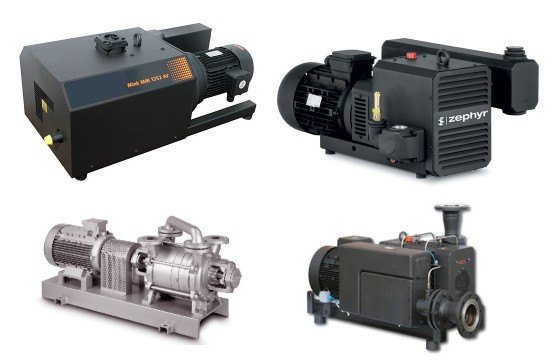 Разнообразие когтевых компрессоров