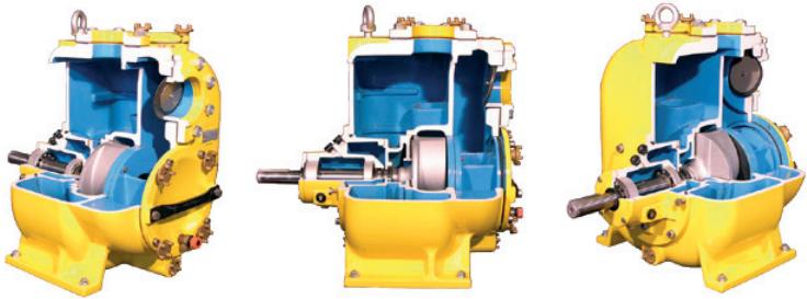 насос серии ST-R в разрезе