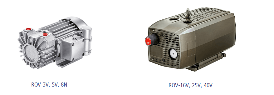 Безмасляные пластинчато-роторные вакуумные насосы Stairs Vacuum ROV (Тайвань)