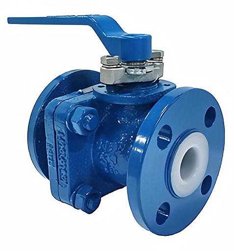 Кран шаровый химический Zenova КШХ 200/16.1