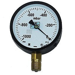 Вакуумметр (от 0 до -1000 мбар)