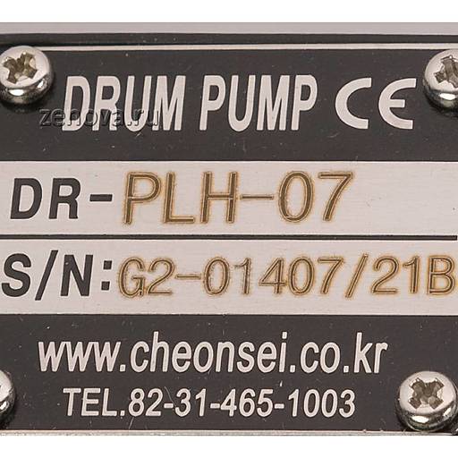 Шильдик насосной части без двигателя для Cheonsu DR-PLH-07