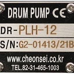 Шильдик насосной части без двигателя для Cheonsu DR-PLH-12